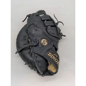 Dinger Professional Model  Glove LHT First base 12.5" Custom Black  NICE! a10